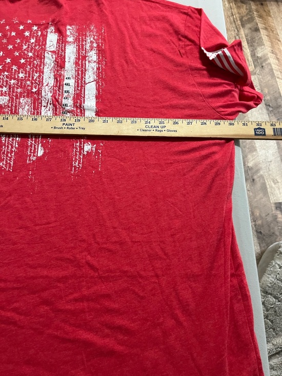 Men's Red Grunt Style 4X 1776 Graphic Short Sleeve Shirt - Picture 5 of 5